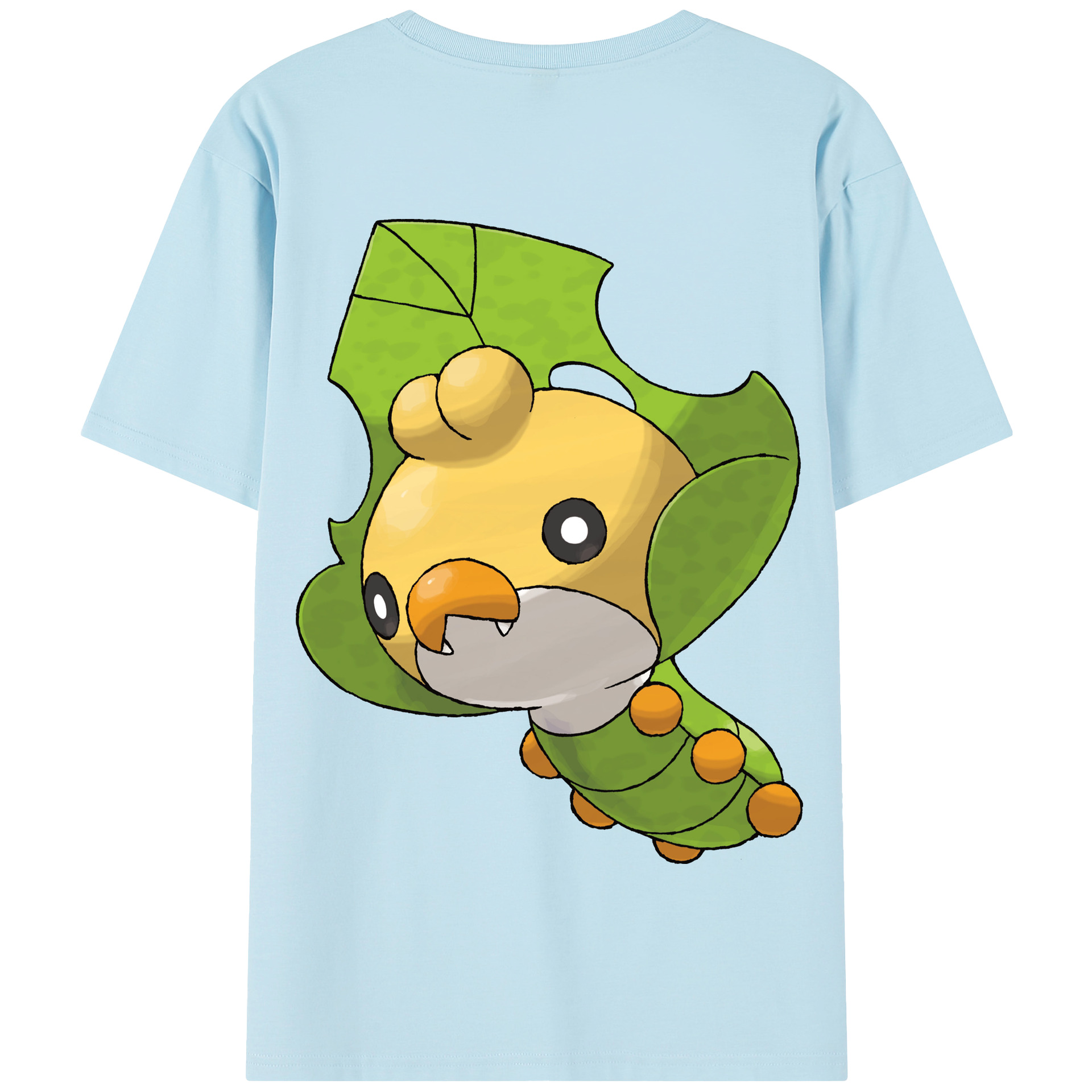 （画像用） ポケットモンスター Pokémon 綿100％半袖Tシャツ（背面プリント）